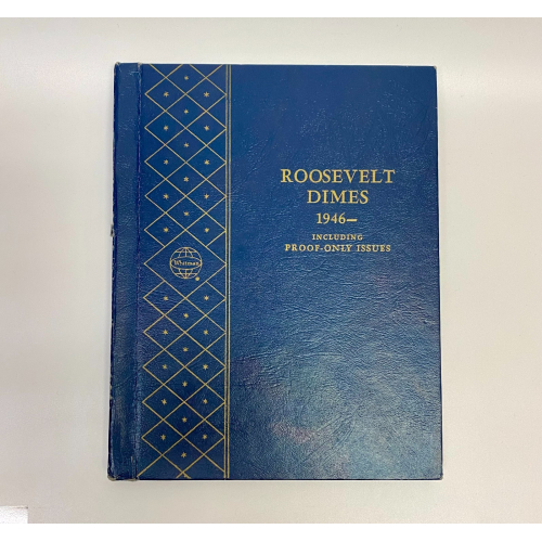Complete Album #9587 Roosevelt Dimes 1946- including proof-only issues, 78 coins Complete Album #9587 Roosevelt Dimes 1946- including proof-only issues, 78 coins