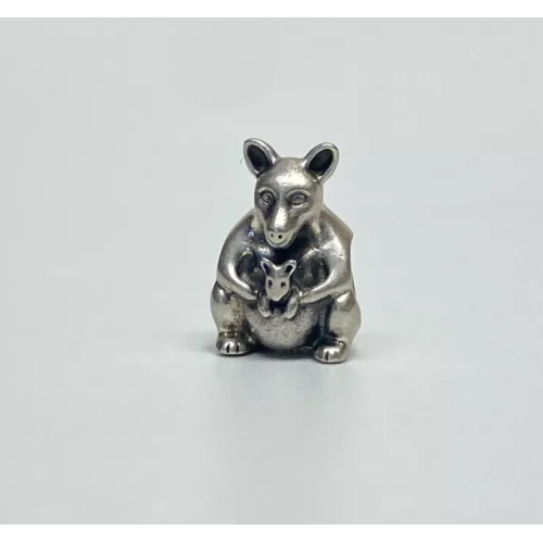 Authentic Pandora Sterling Silver KANGAROO Charm 790534 Authentic Pandora Sterling Silver KANGAROO Charm 790534