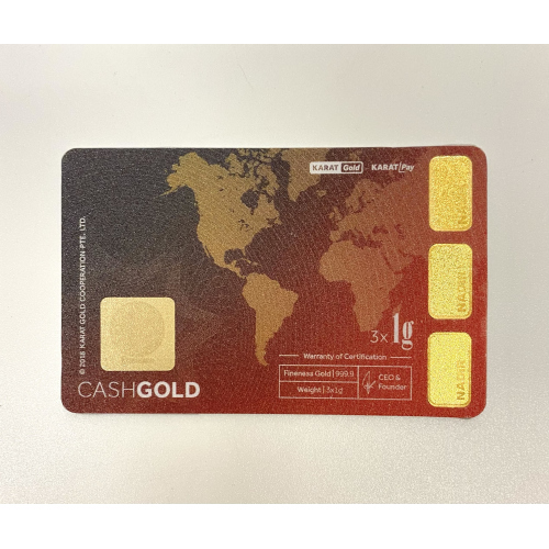 Nadir Gold 3g Fine Gold 999.9 Nadir Gold 3g Fine Gold 999.9