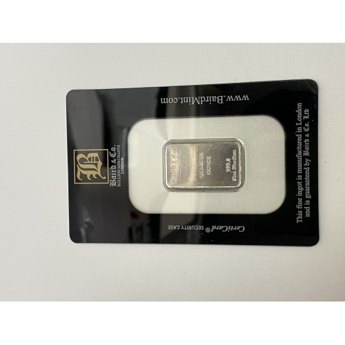 Rhodium quarter ounce Baird Mint Rhodium Bar Rhodium quarter ounce Baird Mint Rhodium Bar